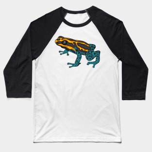 Poison dart frog cartoon illustration Baseball T-Shirt